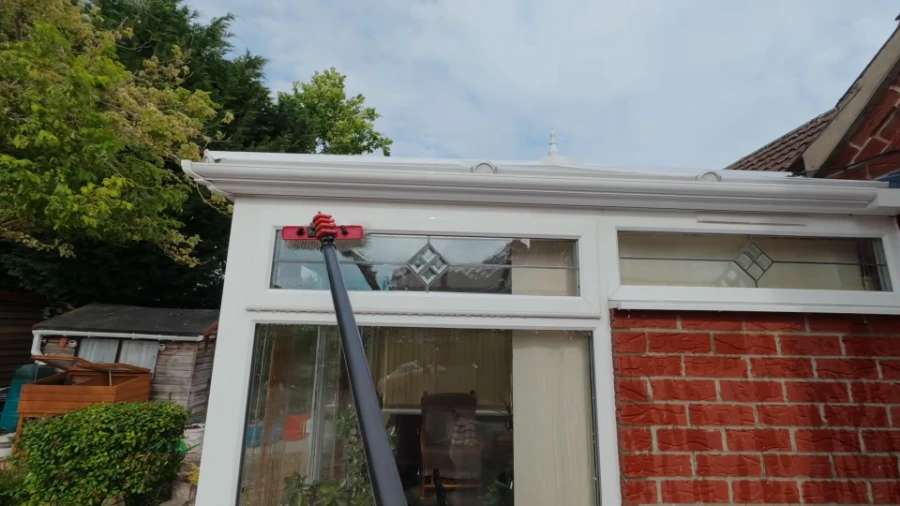 High access window cleaning Talega